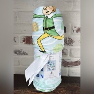Hallmark Buddy the Elf Journey to New York | Christmas Throw Blanket 50x60 New!